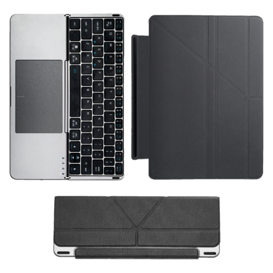 IBOX 11 Folding Portable Keyboard (Keyboard + Leather Case)